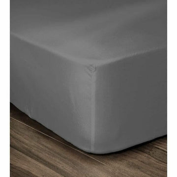 Bettlaken Lovely Home Grau Dunkelgrau Doppelbett 160 x 200 cm