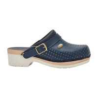 Holzschuhe Scholl Clog Marineblau