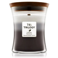 Duftkerze Woodwick Trilogy Medium Warm Woods