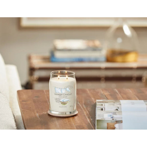 Duftkerze Yankee Candle Clean Cotton 567 g