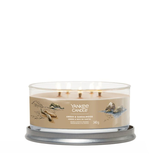Duftkerze Yankee Candle Amber & Sandalwood 340 g