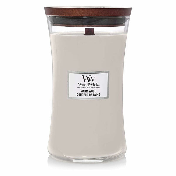 Duftkerze Woodwick Warm Wool 610 g