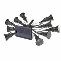 LED-Lichterkette Garland Multispot 10-PK Solar Pflock 5 Lm