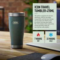 Thermosflasche Thermos 160083 Edelstahl 470 ml