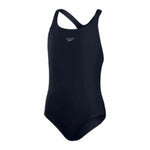 Badeanzug für Mädchen Speedo Eco Endurance+ Medalist Schwarz