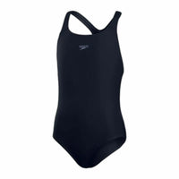 Badeanzug für Mädchen Speedo Eco Endurance+ Medalist Schwarz