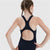 Badeanzug für Mädchen Speedo Eco Endurance+ Medalist Schwarz