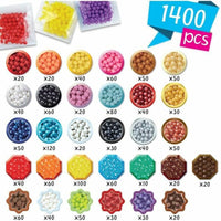 Bastelspiel Aquabeads Bunt