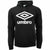 Jungen Sweater mit Kapuze Umbro  LOGO OH Schwarz