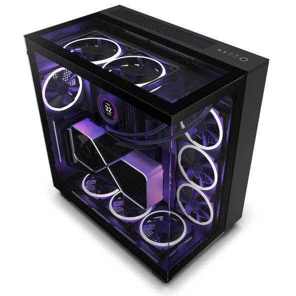 ATX Semi-Tower Gehäuse NZXT H9 Elite Schwarz