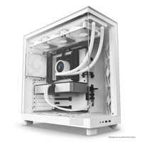 ATX Semi-Tower Gehäuse NZXT H6 Air Flow Weiß