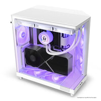 ATX Semi-Tower Gehäuse NZXT H6 Air Flow Weiß