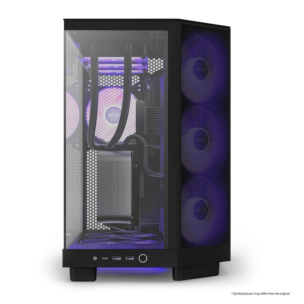 ATX Semi-Tower Gehäuse NZXT CC-H61FB-R1 Blau Schwarz Rot grün