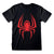 Kurzarm-T-Shirt Spider-Man Hanging Spider Schwarz Unisex