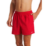 Herren Badehose Nike 5" Volley Short Rot
