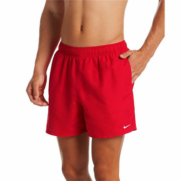 Herren Badehose Nike 5" Volley Short Rot