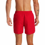 Herren Badehose Nike 5" Volley Short Rot