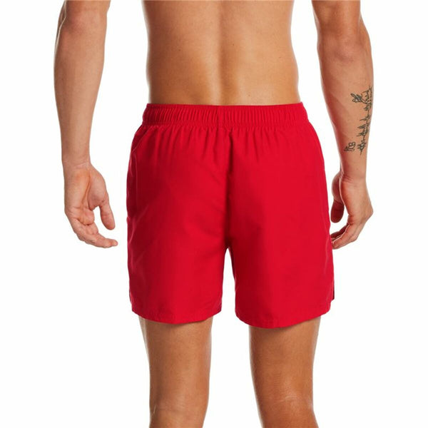 Herren Badehose Nike 5" Volley Short Rot