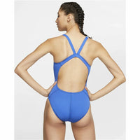 Damen Badeanzug Nike Fastback  Blau