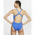 Damen Badeanzug Nike Fastback  Blau