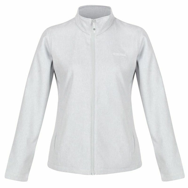 Sportjacke für Frauen Regatta Connie V Softshell Walking Weiß