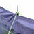Windschutz Regatta 4 Pole Steel Bunt