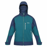 Sportjackefür Herren Regatta Hewitts VII Blau grün Kapuze
