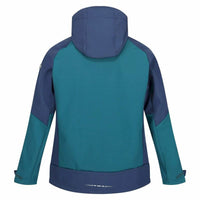 Sportjackefür Herren Regatta Hewitts VII Blau grün Kapuze