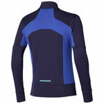 Herren Sweater ohne Kapuze Mizuno Warmalite HZ Blau