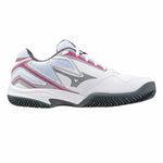 Tennisschuhe für Frauen Mizuno Break Shot 4 Cc Weiß