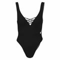 Damen Badeanzug Nike U-Back Schwarz