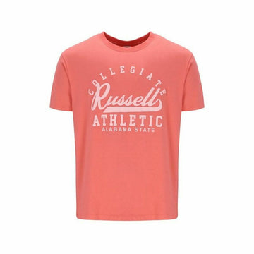 Kurzarm-T-Shirt Russell Athletic Amt A30211 Koralle Herren