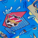 Jungen Badehose Speedo Digital Allover Aquashort Indigo