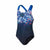 Badeanzug für Mädchen Speedo Digital Placement Blau