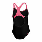 Badeanzug für Mädchen Speedo Medalist  Schwarz