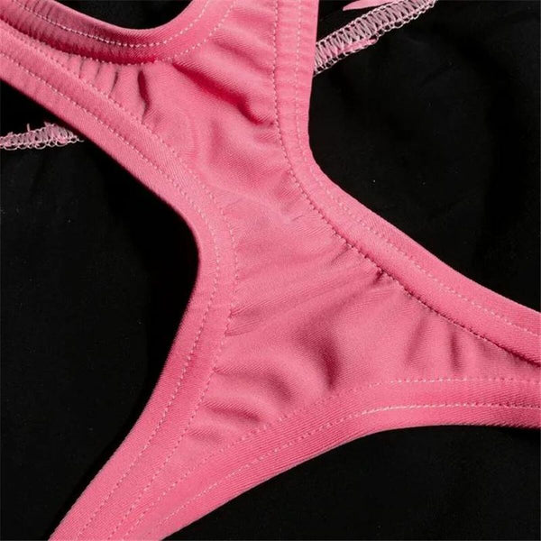 Badeanzug für Mädchen Speedo Medalist  Schwarz