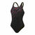 Damen Badeanzug Speedo Hyperboom Placement  Schwarz