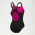 Damen Badeanzug Speedo Hyperboom Placement  Schwarz