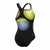 Badeanzug für Mädchen Speedo Digital Printed Medalist Schwarz (Restauriert A)