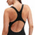 Badeanzug für Mädchen Speedo Digital Printed Medalist Schwarz (Restauriert A)