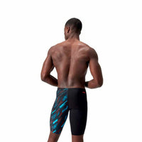 Herren Badehose Speedo Hyperboom V-Cut Jammer Schwarz