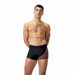 Herren Badehose Speedo Aquashort  Schwarz