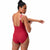 Damen Badeanzug Speedo Shaping Contour Rot