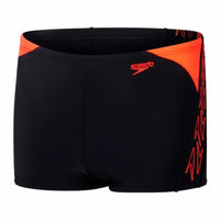 Jungen Badehose Speedo  Hyperboom Splice Schwarz