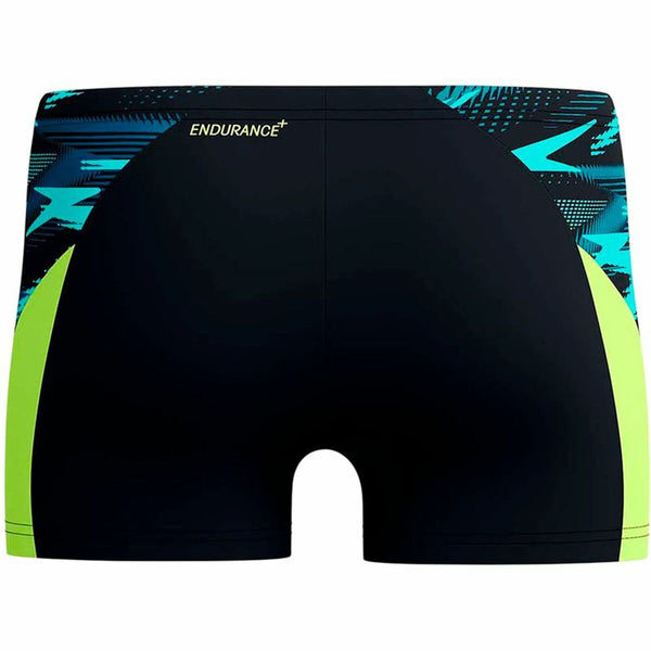Herren Badehose Speedo Endurance+ MAX Splice Aquashort Schwarz