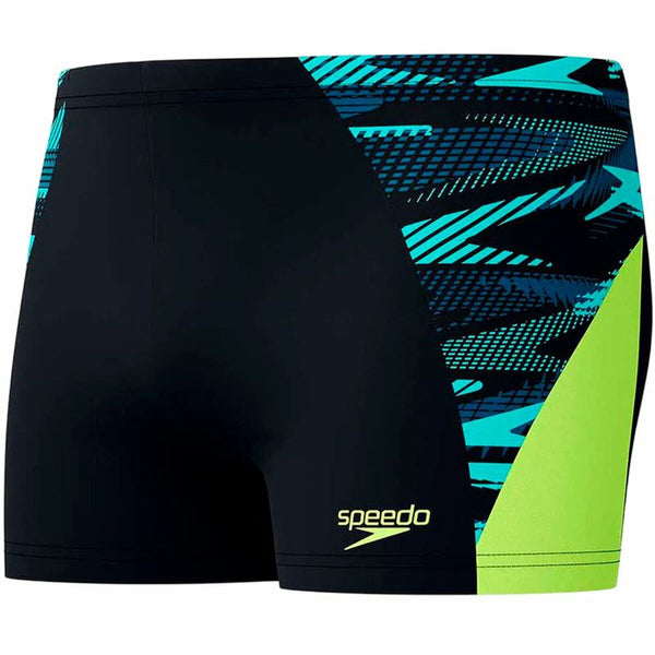 Herren Badehose Speedo Endurance+ MAX Splice Aquashort Schwarz