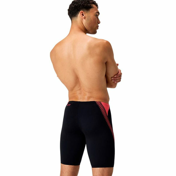 Herren Badehose Speedo Hyperboom Splice Jammer Schwarz