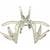 Multifunktionsmesser True Scarab7 tu204k 7 in 1 Silber