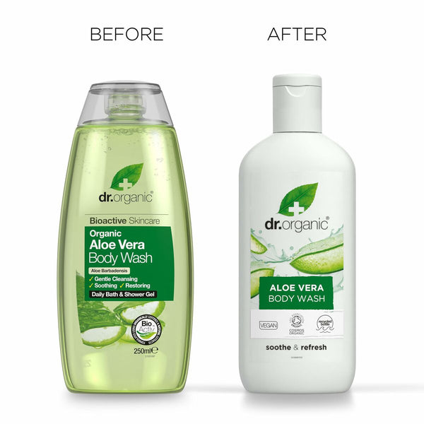 Aloe Vera Feuchtigkeitsbad Gel Dr.Organic 250 ml