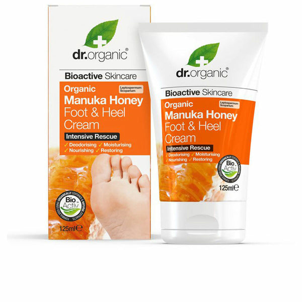 Feuchtigkeitsspendende Fusscreme Manuka Honey Dr.Organic Miel De Manuka 125 ml